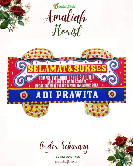 Papan Bunga Ucapan Selamat Badakarya